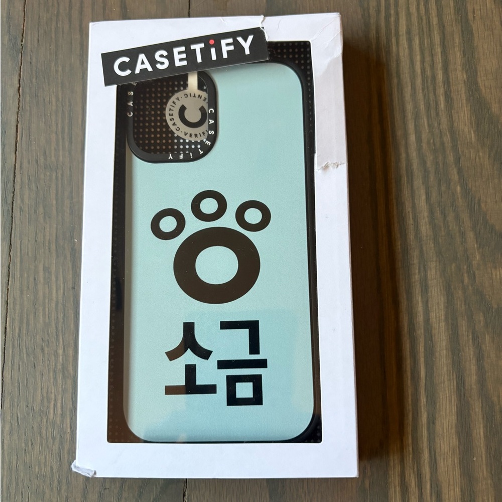 Casetify Seoul Korea iPhone 16 PLUS case Paw NEW